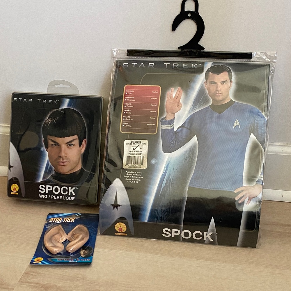 Rubie's Star Trek Spock Costume Lot